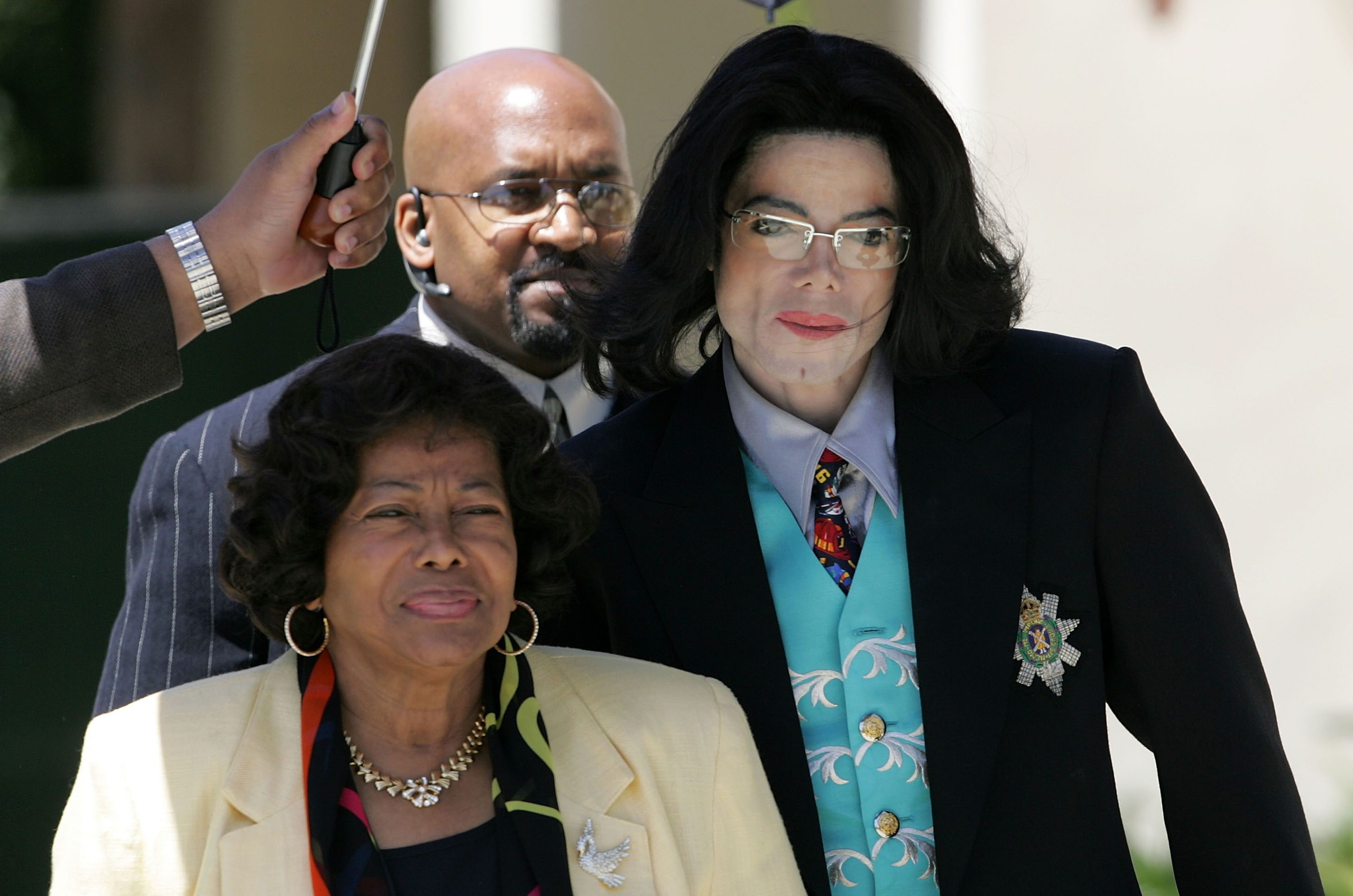 Katherine Jackson's Rare Outing: Poses with Colman Domingo