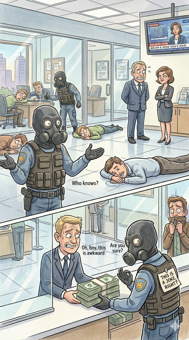 Perfect Robbery or Cover-Up? Mystery Unraveled!