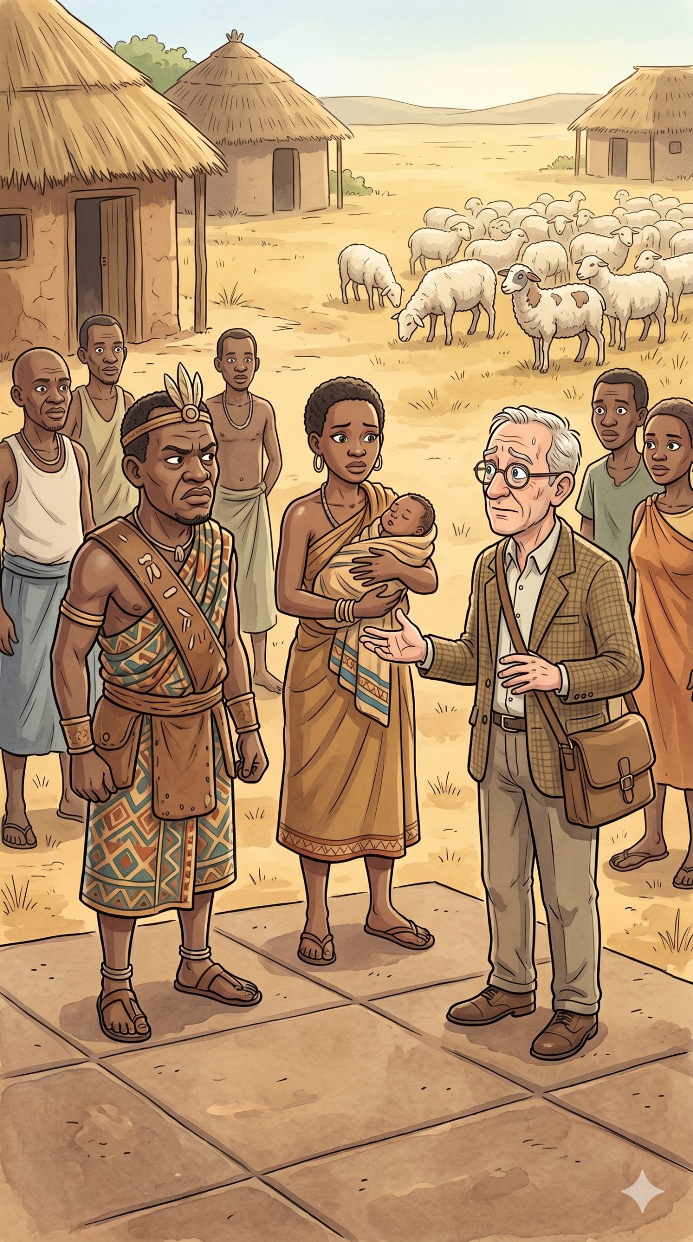 Professor's Unconventional Adventure with an African Tribe Unveiled
