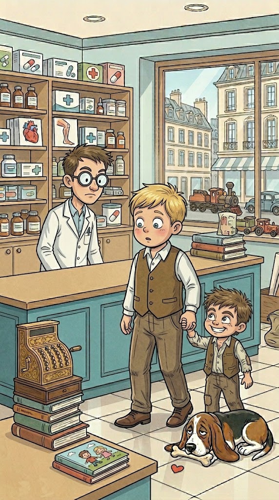 Pharmacy Visit Takes Unexpected Turn for Two Young Boys