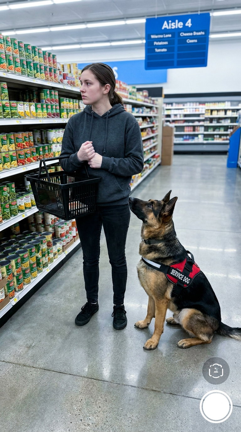 Her Service Dog Arrival Sparks Unexpected Rage Over Its Gender Choice