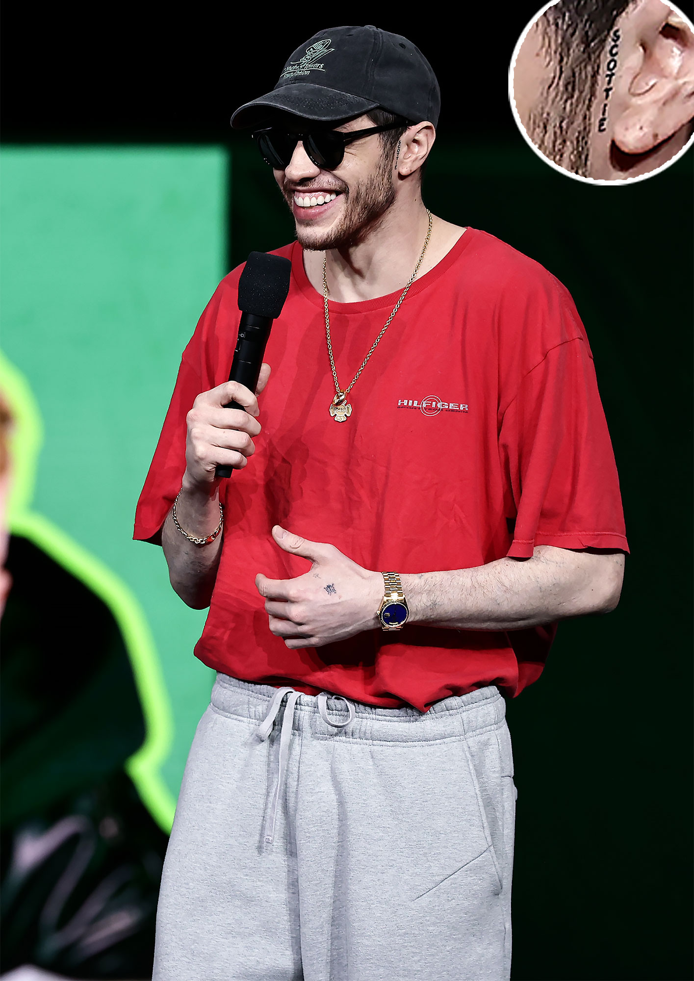 Pete Davidson Shows Off New Face Tattoo After Costly Ink Removal